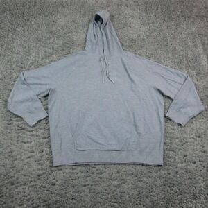 Alesbury Hoodie Sweatshirt Mens 2XL Blue Knit Pullover Kangaroo Pocket